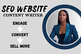 be your content writer and soe website copywriting