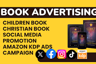 promote your christian book with amazon KDP ads and book marketing