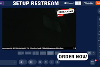 setup events live to multiple social media platforms with restream io, obs