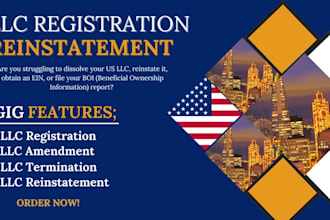 llc registration creation obtain business ein number for us and non us residents