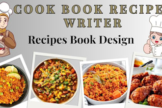be cookbook writer, cookbook design, cookbook formatting, cookbook recipes