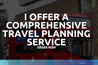 create a custom travel guide,  itinerary and  journal for your next travel