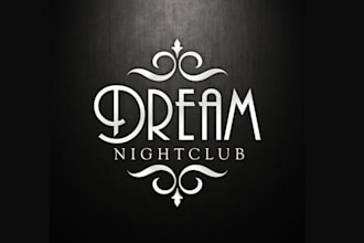 design dream nightclub restaurant logo