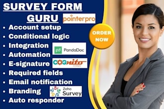 setup pandadoc pointerpro docusign dochub polldaddy zoho survey cognito form