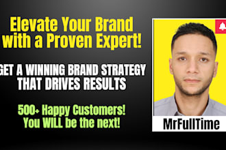 create full brand strategy for your business