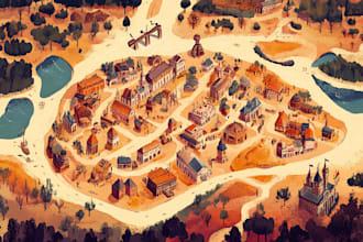 create your fantasy map for rpg, novels and games