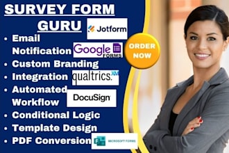 setup pipedrive formaloo surveysparrow docusign jotform google form surveymonkey