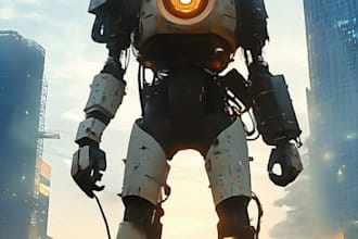 make  your  robot, mecha and game art