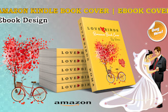 do book cover design, ebook cover, paperback and KDP cover