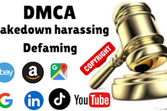 takedown report google leaked content under dmca