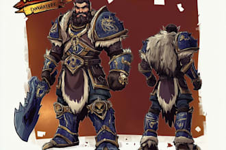 draw your world of warcraft character and dnd