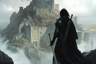 design a stunning fantasy and sci fi book covers