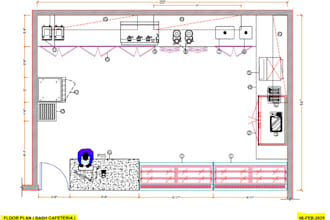 do commercial kitchen restaurant floor plan cafe bar drawing