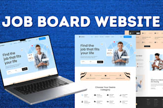 build a professional job board website for recruitment and hiring agencies