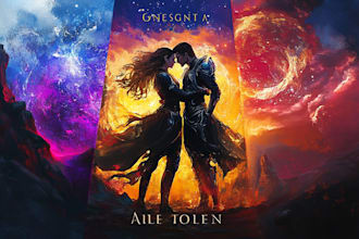 do erotic, romance book or book cover design