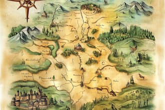 make a fantasy map for your dnd game