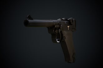 create 3d high quality props for videogames