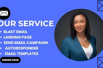 mass email, autoresponder, blast email, getresponse landing page, email template