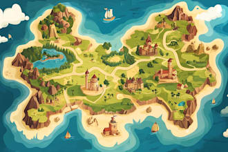 do vector map illustration and design