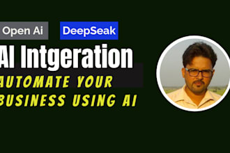 do ai agent integration for your website openai, chatgpt, deepseek