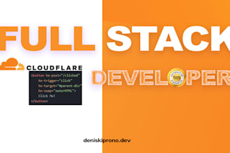 build a fullstack app using figma cloudflare d1 and htmx
