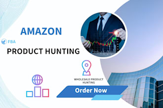 do fba wholesale product hunting and research