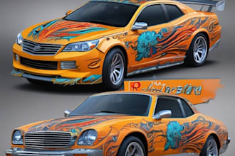 make design a platinum quality vehicle wrap