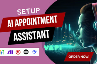setup ai voice calling agent book appointment on ghl voiceflow retell vapi n8n