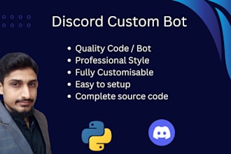 create a custom discord bot using python for your server