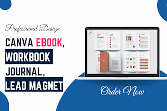 design canva ebook journal book formatting workbook lead magnet interior layout
