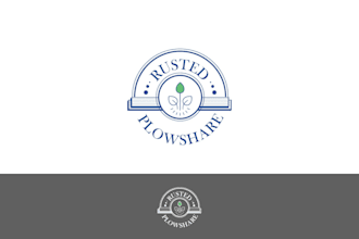 design a modern logo for your agriculture farm or landscape