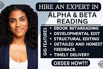 beta read fiction novel developmental book editor alpha read your fantasy story