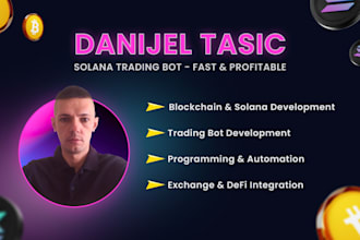 develop a high performance solana trading bot