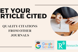increase google scholar backdate current citation using researchgate