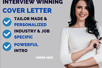write tailored cover letter resume writing, CV writing linkedin profile