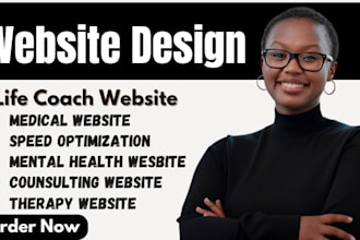 develop wix business medical website mental health consulting therapy dental