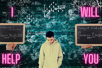 tutor you in math and physics with clear explanations