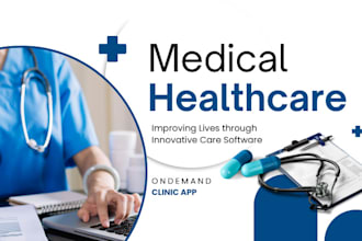build ai healthcare assistant biomedical on demand clinic app, dicom hl7, hms ai