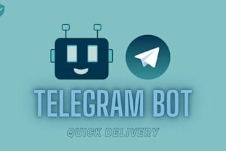 build telegram bot trading bot and chat bot with python