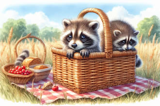 do children story book illustration and picture book