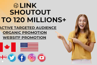do twitter shoutout, promote crypto website share link to UK USA audience