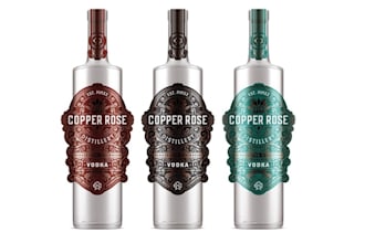 design vodka bottle label micro distillery logo