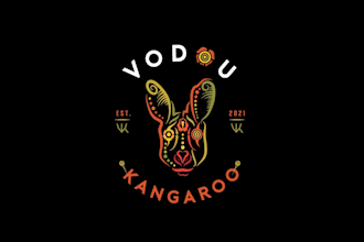 design voodoo theme embroidery wearable art artist logo