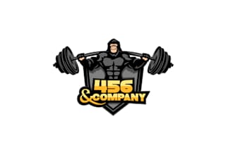 design awesome fitness coach logo
