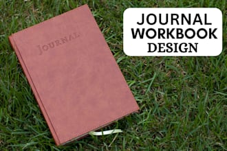do journal design, workbook design, canva journal, digital journal, journal