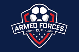 design amazing youth soccer tournament logo