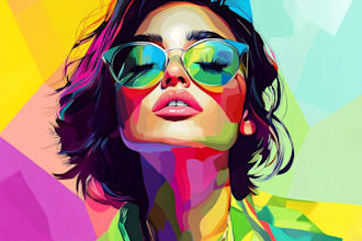 make a beautiful wpap pop art portrait