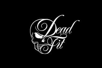 do gorgeous super logo for hardcore fitness clothing company