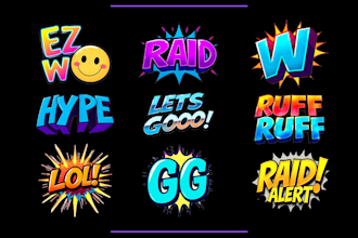 make chat emotes for youtube, twitch or discord