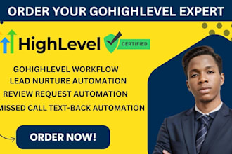 do gohighlevel funnelish workflow nurture automation email campaign ghl expert